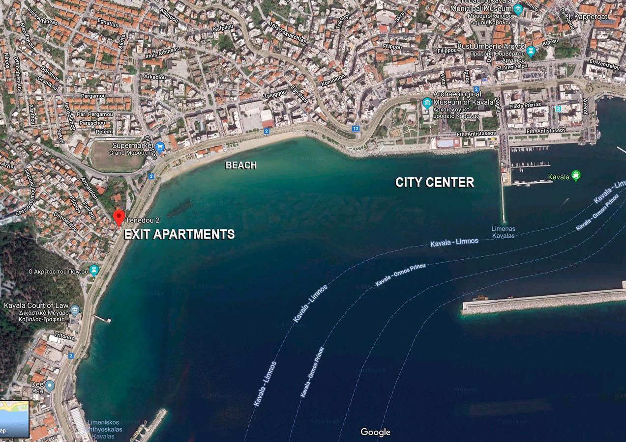 Exit Apartments Kavála Ngoại thất bức ảnh